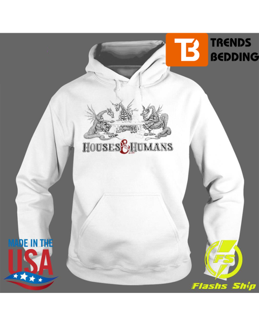 Funny House And Humans Cartoon Dungeons Hoodie For Fan