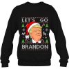 Funny Let’s Go Brandon Trump Ugly Christmas Sweater Sweatshirt