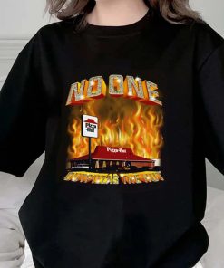 Funny No One Outpizzas The Hut T- Shirt