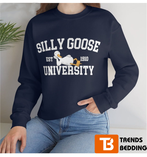 Funny Silly Goose University Unisex Sweatshirt