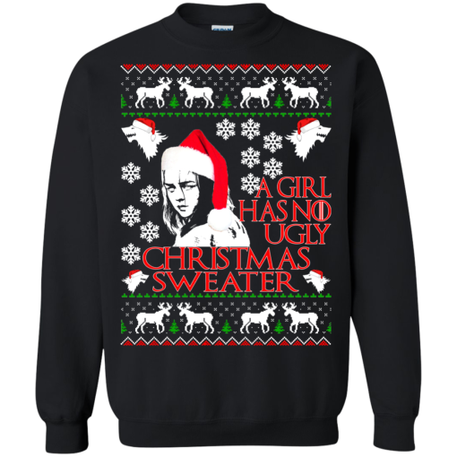 Game Of Thrones – A Girl Has No Ugly Christmas Sweater
