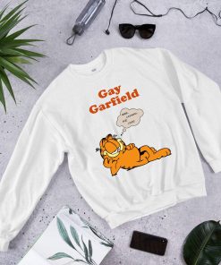 Gay Garfield Mmm Lasagna And Cock Shirt 1