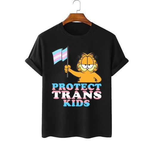 Gay Garfield Protect Trans Kids Tshirt