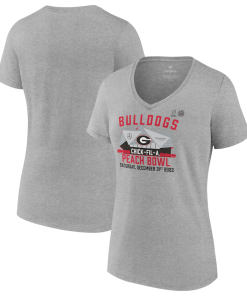 Georgia Bulldogs College Football Playoff 2022 Peach Bowl Gameday Stadium T-Shirt