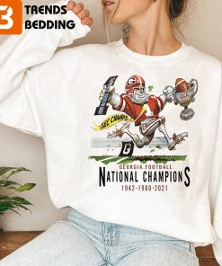 Georgia Bulldogs National Champions 1942 1980 2021 Shirt For Real Fans