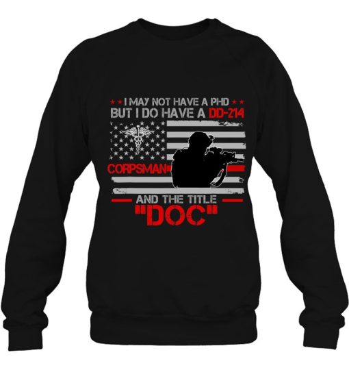 Gift For Corpsman Veteran Shirts