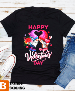 Gnome Heart Sweatshirt Happy Valentines Day