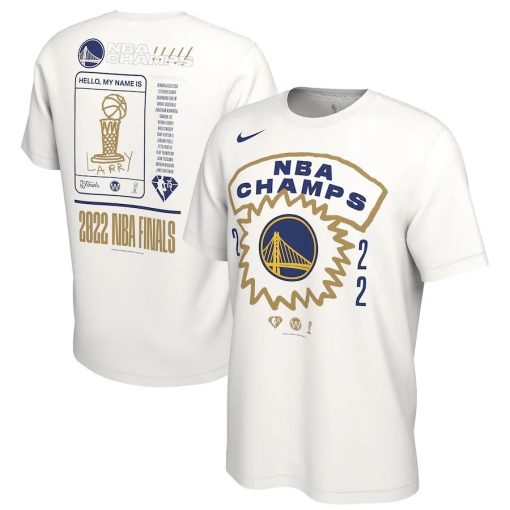 Golden State Warriors 2022 NBA Finals Champions Roster T-Shirt