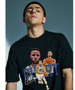 Golden State Warriors Steph Curry Basketball T-Shirt