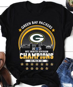 Green Bay Packers 2021 NFC Go Pack Shirt Green Bay Packers 2021 NFC Go Pack Shirt