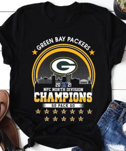 Green Bay Packers 2021 NFC Go Pack Shirt 2 Green Bay Packers 2021 NFC Go Pack Shirt 3