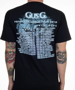 Gus G Fearless Tour 2018 T-Shirt 2 Gus G Fearless Tour 2018 T Shirt 3