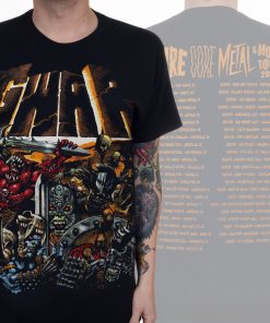 Gwar The Blood Of Gods Album Art 2018 Tour T-Shirt Gwar The Blood Of Gods Album Art 2018 Tour T-Shirt