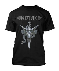 HJELVIK Wolf Crest T-Shirt