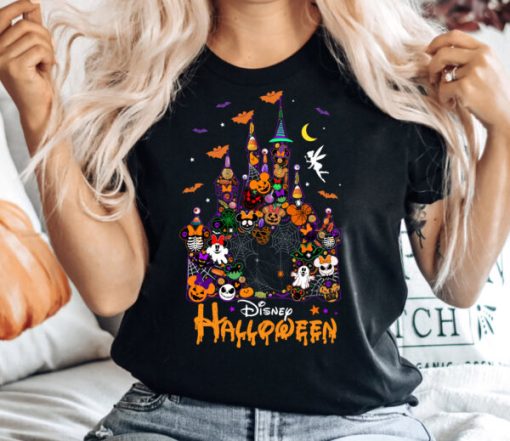 Halloween Disney Family Sweatshirts Plus Size Comfort Colors