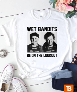 Harry And Marv Wet Bandits Be On The Lookout Home Alone Shirt