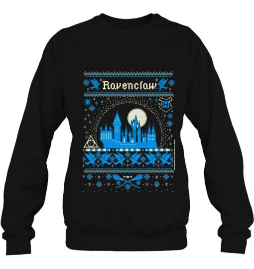 Harry Potter Christmas Ravenclaw Ugly Sweater Sweatshirt