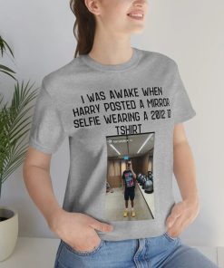 Harry Styles 1D Mirror Selfie Instagram Post T-shirt