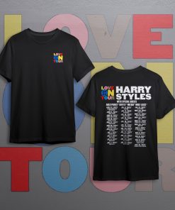 Harry Styles Love On Tour 2022 Shirt Double Sided Harry Styles Love On Tour 2022 Shirt Double Sided