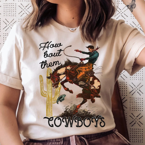 How ‘Bout Them Cowboys Tee Gift For Fan