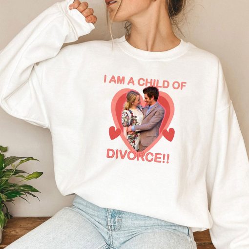 I’m A Child Of Divorce Andrew Garfield And Emma Stone Spiderman Sweatshirt