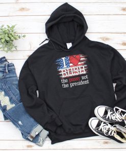 I Love Bush The Pussy Not President US Flag Unisex Tee Shirt