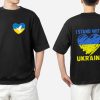 I Stand With Ukraine 2 Sided Shirt