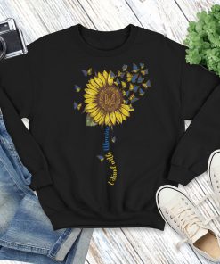 I Stand With Ukraine Butterflies And Sunflower Unisex Shirt