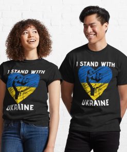 I Stand With Ukraine Make Peace Stop War Shirt