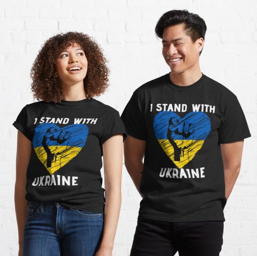 I Stand With Ukraine Make Peace Stop War Shirt