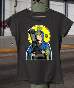 I Stand With Ukraine Saint Javelin The Protector Of Shirt