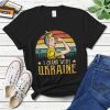 I Stand With Ukraine Strong Ukrainian Girl Vintage Shirt
