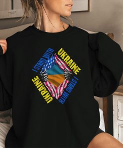 I Stand With Ukraine Sweatshirt Hoodie I Stand With Ukraine Sweatshirt Hoodie