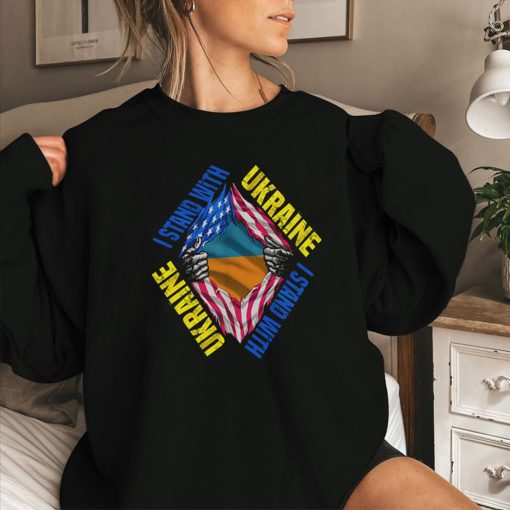 I Stand With Ukraine Sweatshirt Hoodie