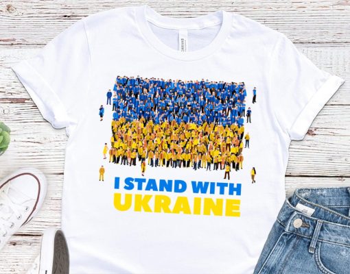 I Stand With Ukraine T-Shirt Support Of People