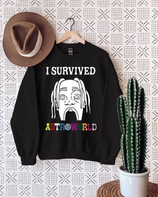 I Survived Astroworld Travis Scott Concert Accident Shirt