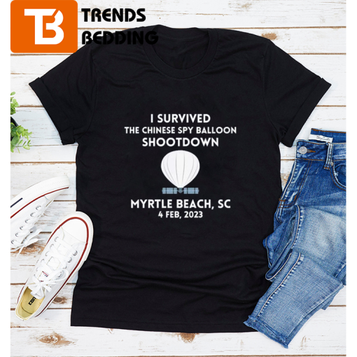 I Survived The Chinese Spy Balloon Shootdown T-shirt