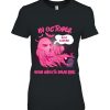 In October Even Ghosts Wear Pink Boo Breast Cancer Ghost Shirt