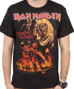 Iron Maiden Number Of The Beast T-Shirt Iron Maiden Number Of The Beast T-Shirt