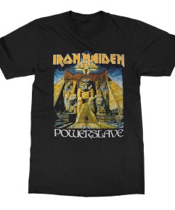 Iron Maiden Powerslave World Tour 84 T-Shirt Iron Maiden Powerslave World Tour 84 T-Shirt