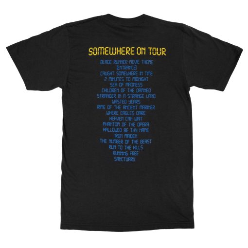 Iron Maiden Somewhere In Time Tour T-Shirt