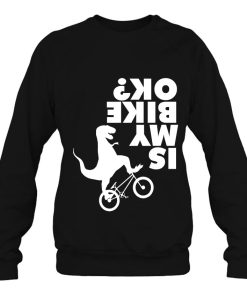 Is My Bike Ok Mountain Street Bicycle Funny T Shirt