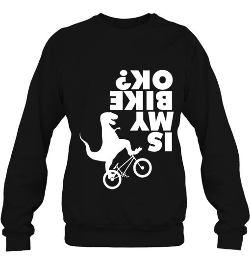 Is My Bike Ok Mountain Street Bicycle Funny T Shirt