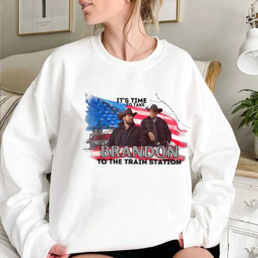 It’s Time To Take Brandon The Train Station Sweatshirt