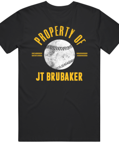 JT Brubaker Property Of Pittsburgh Baseball Fan T Shirt