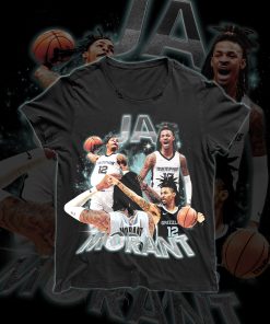 Ja Morant Classic Bootleg Vintage NBA T Shirt