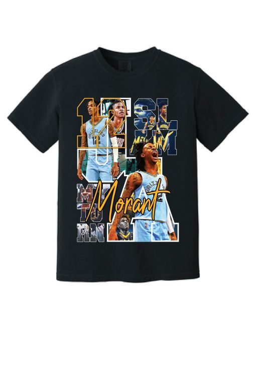 Ja Morant Vintage Style 90’s Bootleg T-shirt- Playoffs Tee