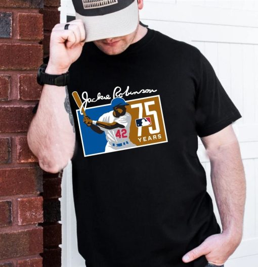 Jackie Robinson 75 Years Debut NFL Shirt