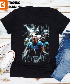 Jalen Hurts 90s Style Football T-Shirt