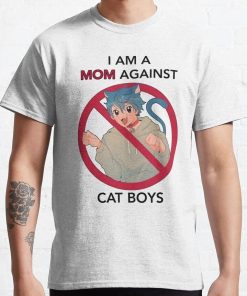 Japanese Anime I am a Mom Against Cat Boys Shirt